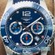 Swiss Longines Conquest Classic Replica Watch Blue Chronograph Dial Rubber Strap 41MM (4)_th.jpg